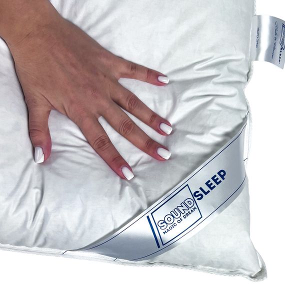 Подушка SoundSleep Love 30% пуху 50х70 см біла (91035080) | Зображення 5