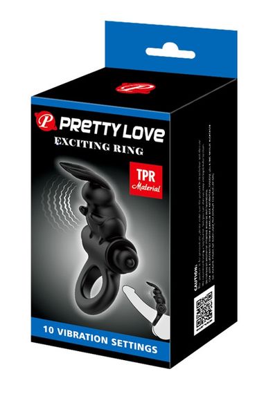 Ерекційне вібро кільце Pretty Love-EXCITING RING, BI-210245 Sex Aura | Зображення 9