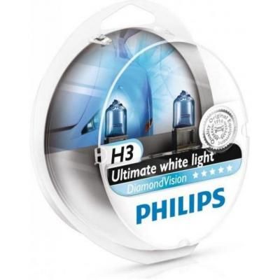 Автолампа Philips галогенова 55W (12336 DV S2)