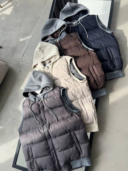 Жилет Brunello Cucinelli Grey v099 | Зображення 3