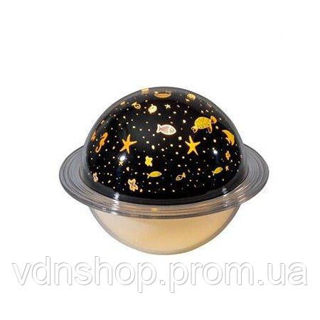 Світлодіодний нічник акумуляторний з usb сатурн, Нічні Світильник нічник в дитячу кімнату MF-45 | Зображення 5