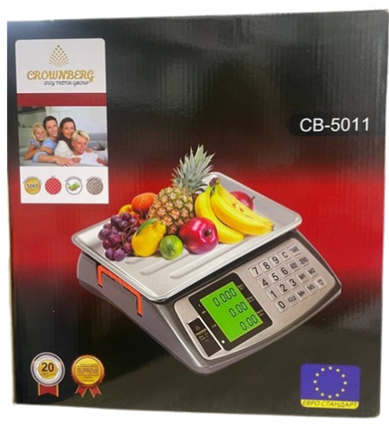 Ваги торгові з великим LED-дисплеєм XPRO SV-5011 (45535-СВ -5011_1154)