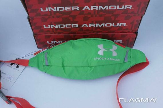 Поясная сумка Under Armour (зеленая) сумка на пояс