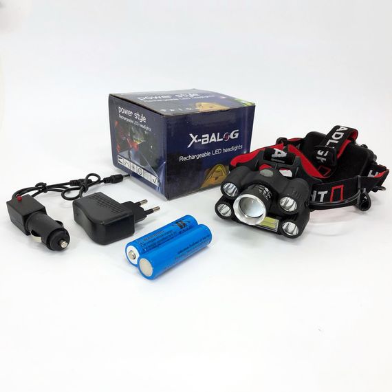 Очень мощный налобный фонарь, Фонарик диодный налобный фонарь с ремешком на голову LD-13 | Зображення 2