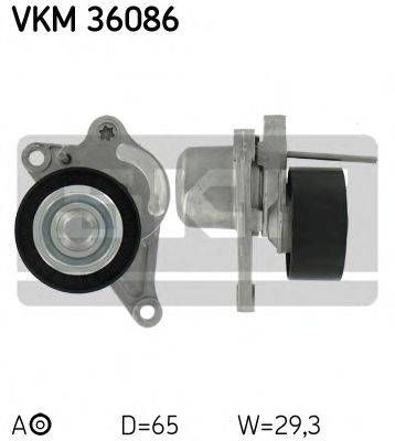 Натяжний ролик поліклинового реміня (Вир-во SKF) SKF VKM36086 на NISSAN X-TRAIL (T31)