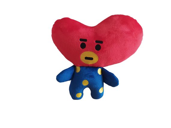 Плюшевая мягкая корейская игрушка ТАТА tata BT21 группы BTS талисман Ким Тхэ Хена K-POP 35 см 00233 | Зображення 1
