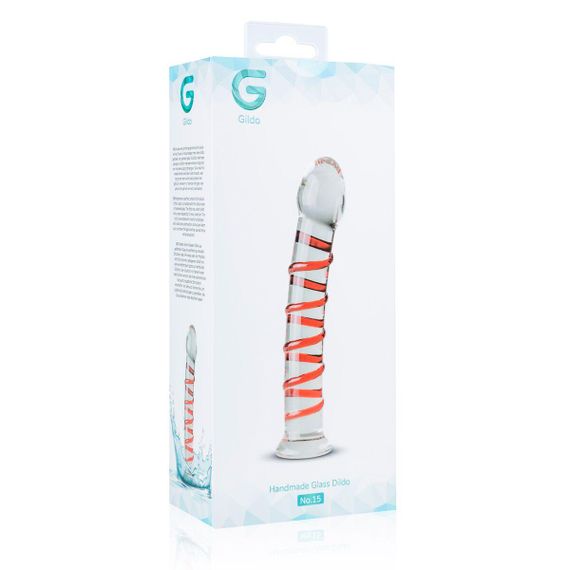 Скляний дилдо Gildo Glass Dildo No.15 Sex Aura | Зображення 4