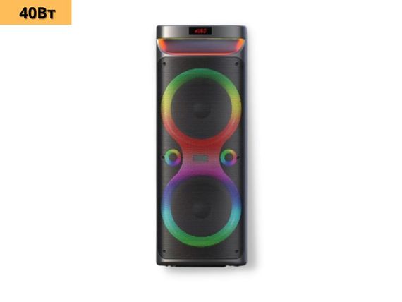 Портативна колонка валіза XPRO F2103 40Вт, USB, SD, FM радіо, Bluetooth, 1 мікрофон, ДК (41196-F2103) | Зображення 1