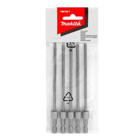 Бита PH2 130 мм для саморезов в ленте Makita 199155-7 (5 шт)