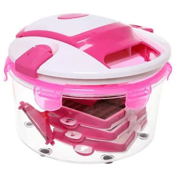 ОвочерізкаXPRO Multi Salad Chef 13 в 1 (18) рожева (GR- 100_310) | Зображення 4