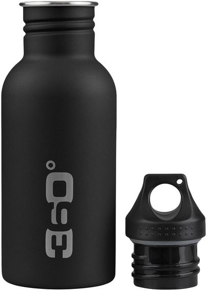 Фляга 360° Degrees Stainless Steel Botte 550 ml к:matte black | Зображення 1