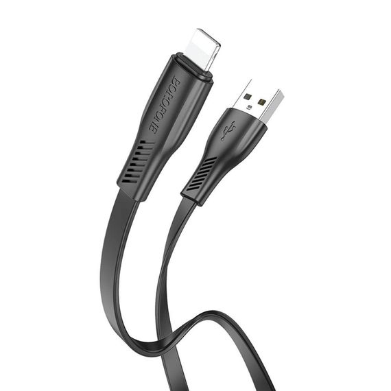 Кабель USB Borofone BX85 Lightning 2.4A Колір Білий | Зображення 3