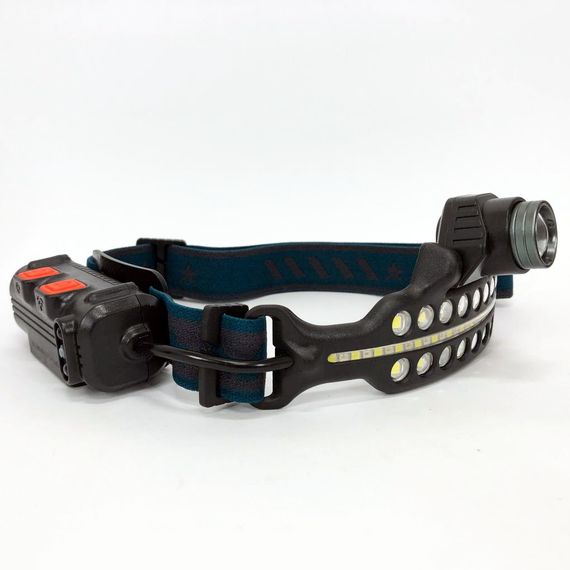 Налобный фонарик bailong BL-W690-LTS+SMD | Водонепроницаемый фонарь | Налобный фонарик с PL-459 usb зарядкой | Зображення 9