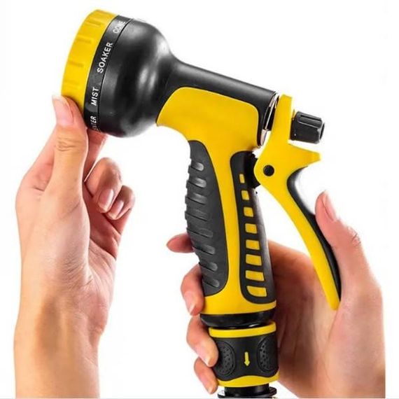 Насадка на шланг пистолет-распылитель Washing Gun Желтый