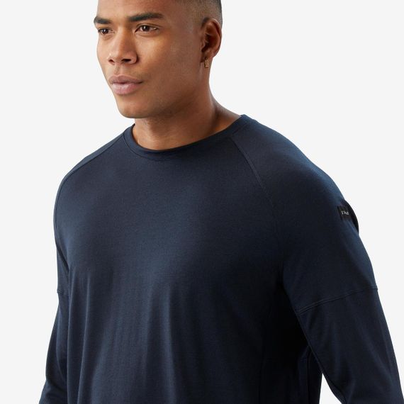 Футболка чоловіча Merino Resist з довгими рукавами темно-синя - M. | Зображення 1