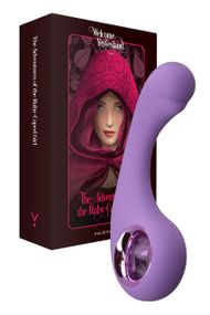 Вібратор для точки G FairyGasm BraveryAward violet sexstyle
