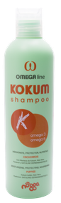 Шампунь с маслом кокума для щенков/котят и животных в процессе линьки Omega Kokum shampoo 250 мл