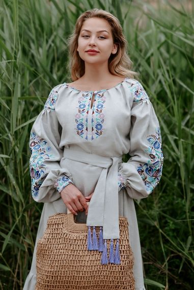Плаття вишиванка доросле на підлогу | Зображення 2