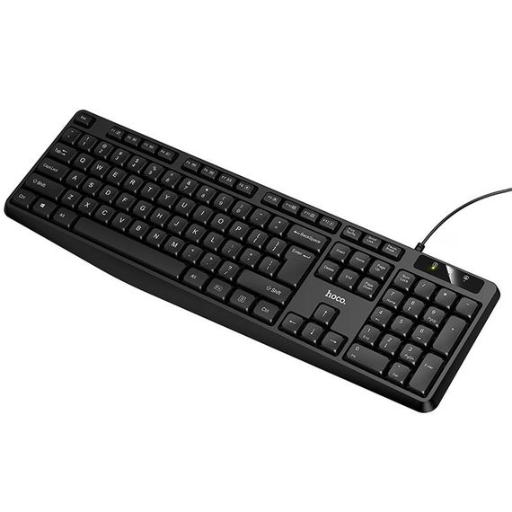 Клавіатура дротова Hoco GM60 Cool (English Version) Black | Зображення 2