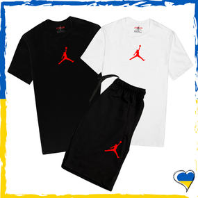 Набор шорты Jordan и футболки 2 шт Jordan. Комплект Найк XS/S