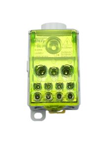 Розподільчий блок на DIN-рейку РБД250A жовтий Ny95504704