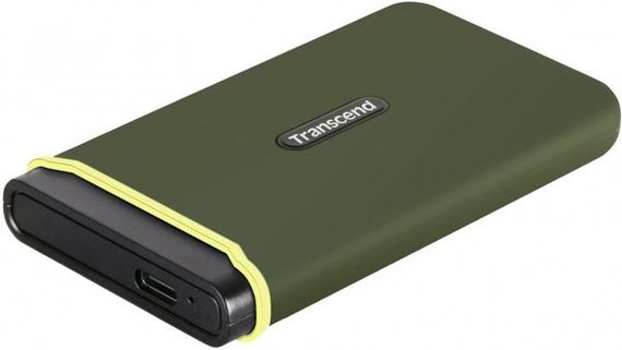 SSD накопичувач Transcend USB 3.1 Gen 2 Type-C ESD380C 1TB Military Green | Зображення 1