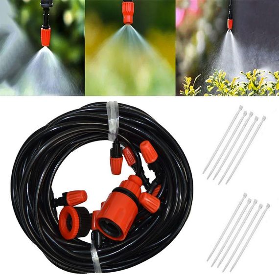 Садовый туманообразователь для беседки 10м, BD 182 / Умная система для полива сада / Ороситель для сада