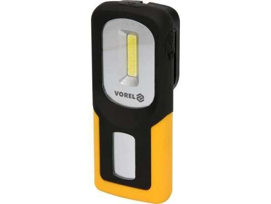 Фонарь COB LED Польша 3 Вт аккумулятор Li-Ion 5 режимов VOREL-82723 | Зображення 2
