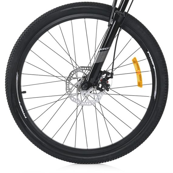 Велосипед SKD75 MTB 2605-1, 26 дюймов, стальная рама 16 Sunrun 24SP черный | Зображення 1