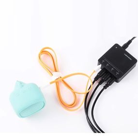 Понижающий преобразователь DC-DC 5В 9В 12В USB питание для роутера+кабеля