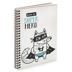 Скетчбук Book of super hero 18x21 см (BDP_18L019)