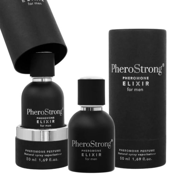 Парфуми з феромонами PheroStrong Pheromone Elixir для чоловіків, 50 мл Sex Aura | Зображення 1