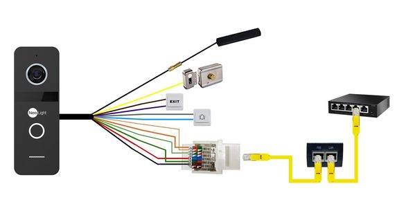 Вызывная панель-IP NeoLight SOLO IPW silver | Зображення 1