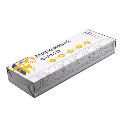 Сетевой фильтр питания PowerPlant 3 м, 5 розеток, евростандарт (JY-1056/3) (PPSA10M30S5B) | Зображення 2