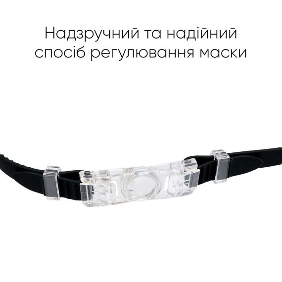 Дитяча маска для плавання Renvo Garsen JR Anti-fog Чорний OSFM (1SM110-01) | Зображення 3