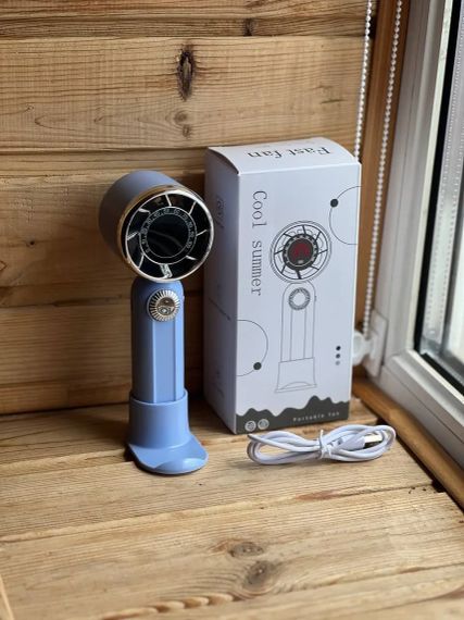 Вентилятор портативный настольный ручной fan AND LY-954 | Зображення 5
