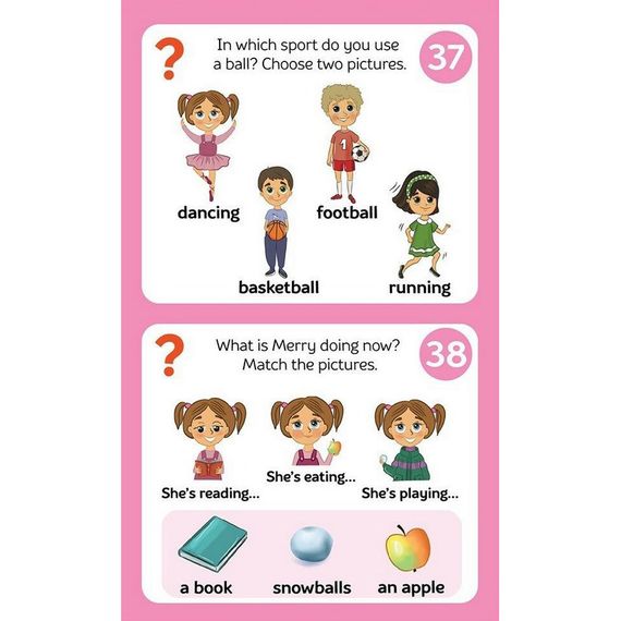 Розвиваючий блокнот English 6+ 156554 у картинках грайки | Зображення 3