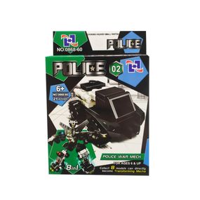 Дитячий конструктор  0868-60 поліцейський транспорт (Вид 2)
