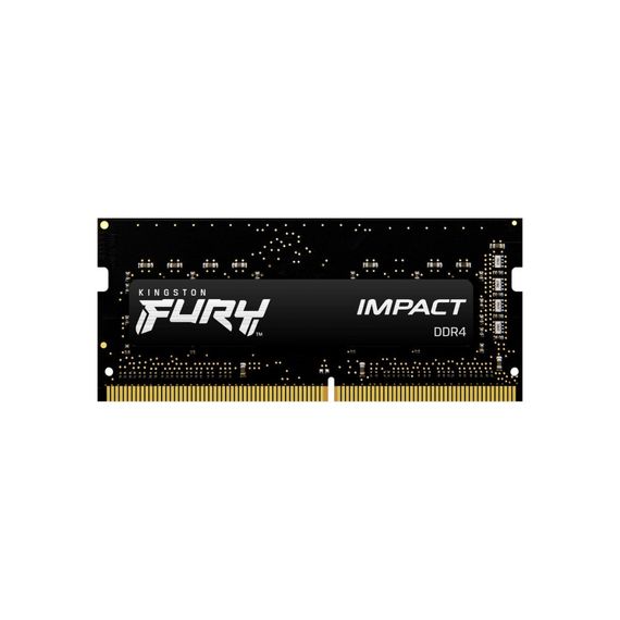 Модуль пам'яті для ноутбука SoDIMM DDR4 16GB (2x8GB) 3200 MHz Fury Impact Kingston Fury (ex.HyperX) (KF432S20IBK2/16) | Зображення 1