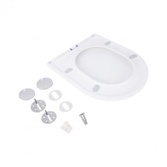 Сидіння для унітазу Qtap (Robin, Aries) з мікроліфтом Slim QT99HXU13W | Зображення 2