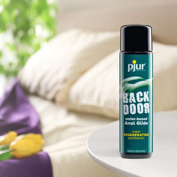 Анальний лубрикант 100 мл Pjur Back Door Panthenol Glide на водній основі Sex Aura | Зображення 2
