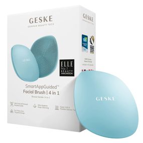 Щітка для обличчя GESKE Facial Brush 4в1 white, Бірюзовий