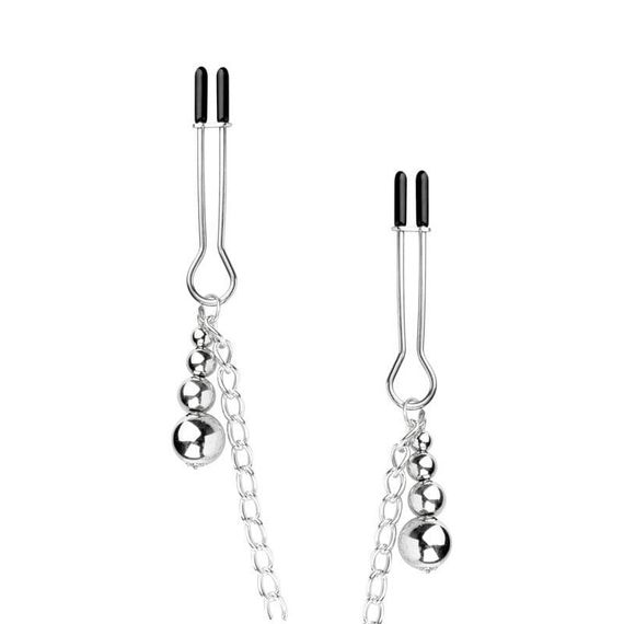 Затискачі Bedroom Fantasies: Nipple and Clitoris Clamps Сріблясті One Size | Зображення 2