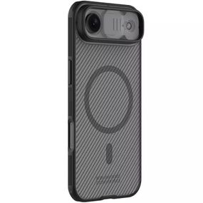 Карбонова накладка Nillkin CamShield Pro Magnetic для Apple iPhone 17 Air (6.5") Transparent black