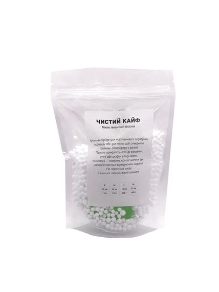 Крафтове мило-член із присоскою Чистий Кайф Green size S натуральне | Зображення 3