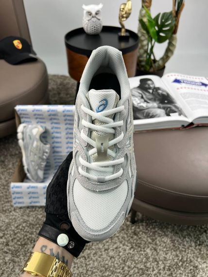 Чоловічі кросівки ASICS Gel-NYC Grey White (замша , текстиль) 43 27,5 | Зображення 4