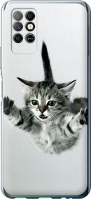 Чехол на Infinix Note 8 Летящий котёнок "2322u-2710-17620"
