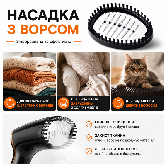 Потужний компактний ручний відпарювач для одягу 2000Вт — 3 Режима | Зображення 5