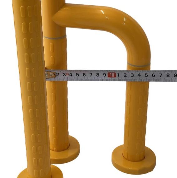 Поручень посилений SanStore з поворотною ніжкою жовтий HS-002A | Зображення 5