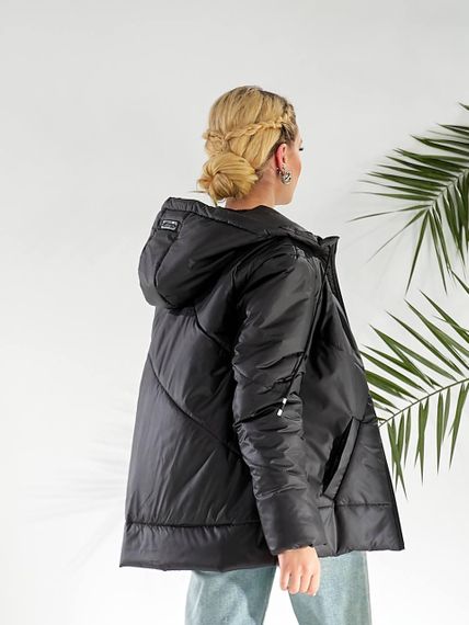 Утеплена куртка, арт.417/1, чорний | Зображення 5